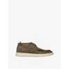 Officine Creative Bones 003 Suede Boots In Brown