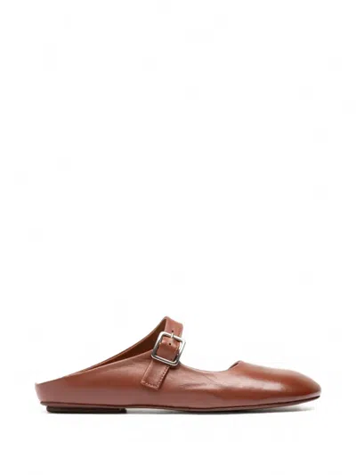 Officine Creative Meredith 005 Buckle-strap Leather Mules In Multi