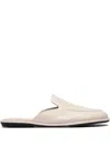 Officine Creative Miene Leather Mules In Neutral