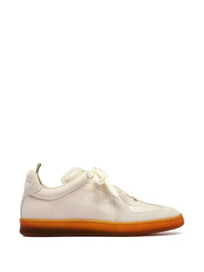Officine Creative 밀리티아 102 패널 레더 스니커즈 In Neutral