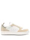 Officine Creative Low-top Panelled Sneakers In White
