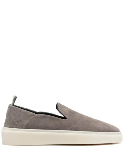 Officine Creative Muskrat 107 Slip-on Sneakers In Grey