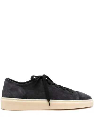 Officine Creative Muskrat Loafer Aus Wildleder In Black
