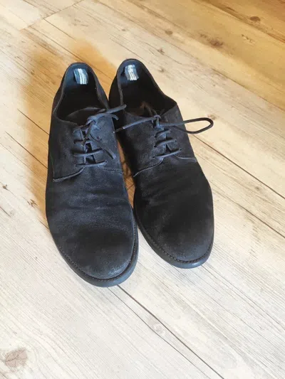 Pre-owned Officine Creative New Arc 600 Derbies.like Guidi Or A1923 Shoes In Black