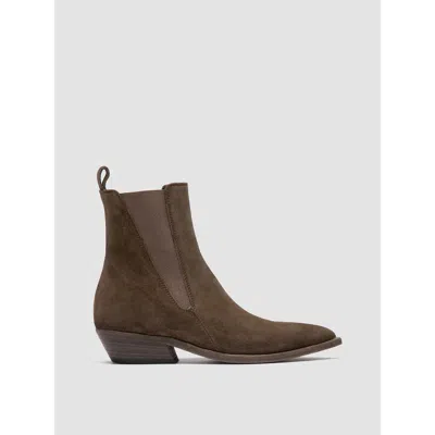 Officine Creative Noelie Dd 101 Ankle Boots In Brown