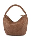 Officine Creative Oc Class/9 Woven Shoulder Bag In Brown
