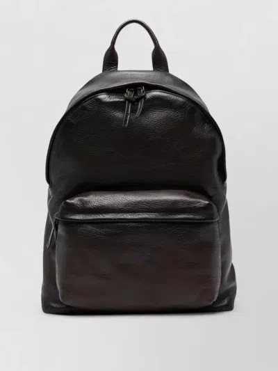 Officine Creative Oc Pack 001 Leather Backpack Adjustable Straps