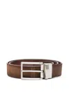 Officine Creative Oc Strip 104 Belt In Brown