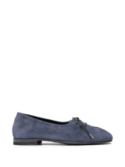Officine Creative Oliver Lace-up Ballet Flats In Blue