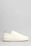 Officine Creative Once 002 Sneakers In White Leather In White