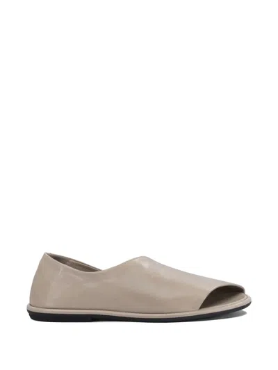 Officine Creative Open Toe Leather Sandals In Orange
