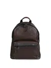 Officine Creative Pack Grained Leather Backpack In Brown