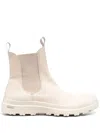 Officine Creative Pallet 107 Leather Ankle Boots In Neutrals