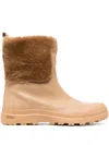 Officine Creative Pallet 117 Flat Boots In Brown