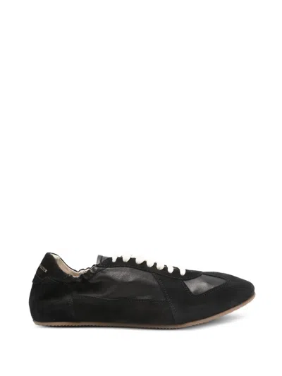 Officine Creative Panelled Sneakers In Black
