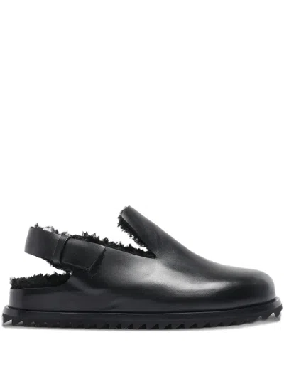 Officine Creative Pelagie D'hiver 004 Slippers In Black
