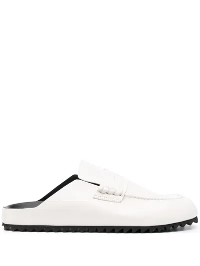 Officine Creative Phobia 002 Leather Loafers In Neutrals