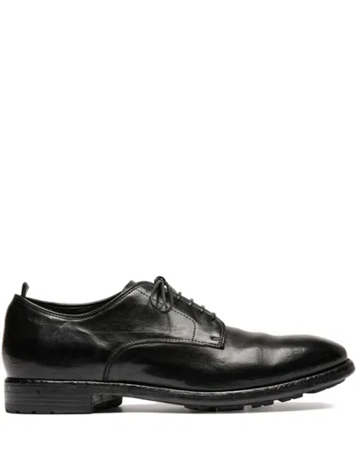 Officine Creative Prince Derby Shoes In Black