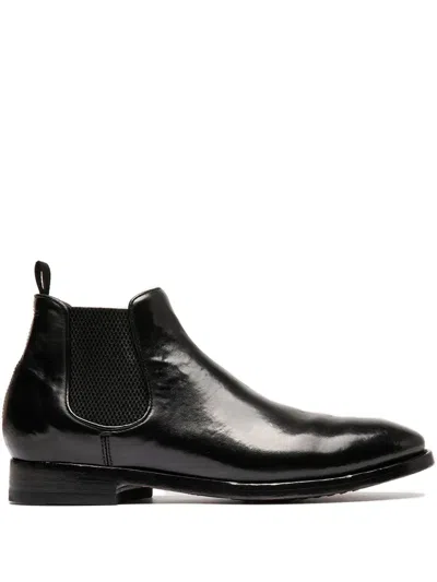Officine Creative Providence Chelsea Boots In Black