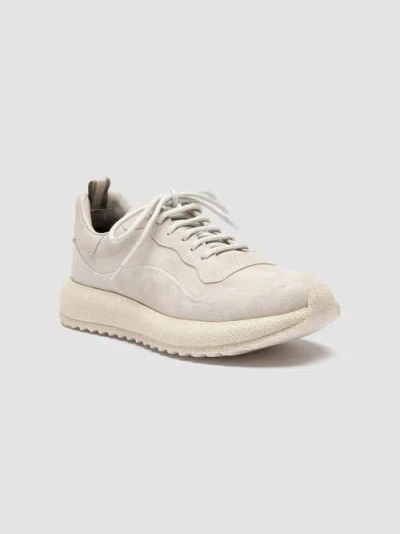 Officine Creative Race Rubrex 103 Leather Zipped Boots In White