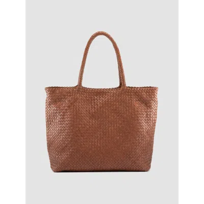 Officine Creative Raquel 002 Tote Bag In Brown