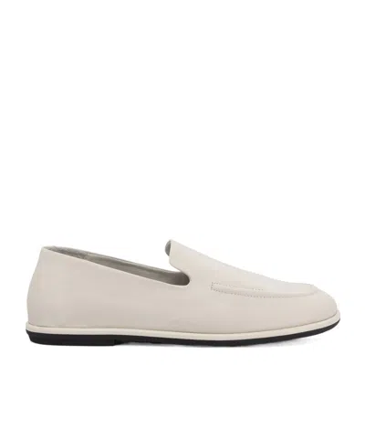 Officine Creative Round Head Loafer Shoes In Nude