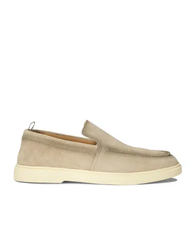 Officine Creative Round Head Loafer Shoes In Nude