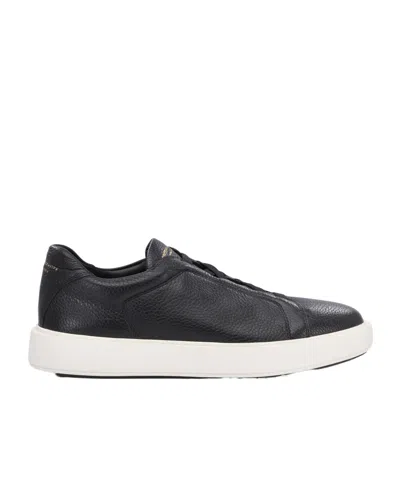 Officine Creative Round Head Low-cut Casual Shoes In Black