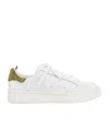 Officine Creative Round Head Low-cut Casual Shoes In White