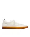 Officine Creative Round Head Low-cut Casual Shoes In White