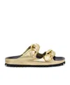 Officine Creative Knotted Double-strap Sandals In Nude