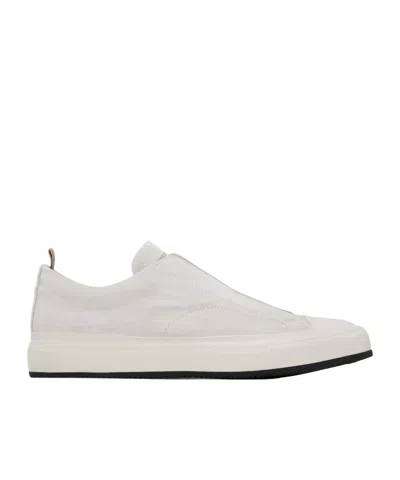Officine Creative Round Toe Low-top Casual Shoes In White