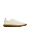Officine Creative Round Head Low-cut Casual Shoes In White