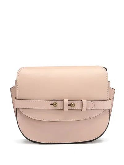 Officine Creative Saddle Belt-buckle Shoulder Bag In Pink