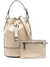Officine Creative Beuteltasche Mit Kordelzug In Neutrals