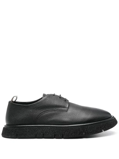 Officine Creative Saturnine 001 Derby Shoes In Black