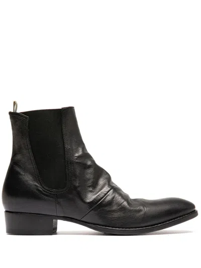 Officine Creative Sean Boots In Black