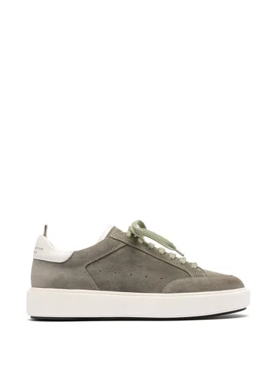 Officine Creative Sequel 101 Leather Sneakers In Gray