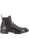 Officine Creative Sergeant 102 Elastic-panel Leather Boots In Brown