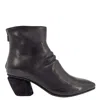 Officine Creative Severine/008 Leather Ankle Boot In Black