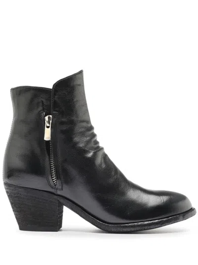 Officine Creative Sherry Boots In Black