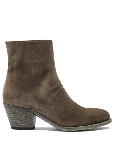 Officine Creative Sherry Boots In Brown