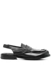 Officine Creative Slingback Loafers In Black