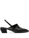 Officine Creative Slingback Pointed-toe Mules In Black