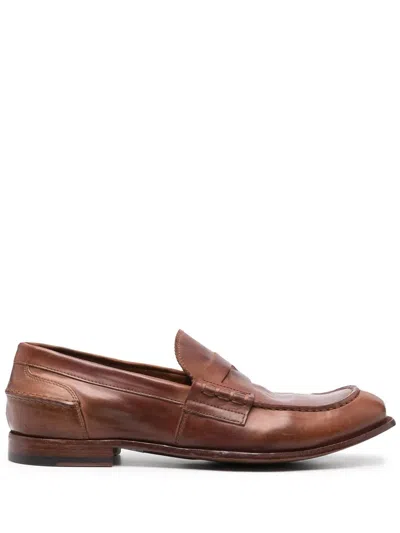 Officine Creative Klassische Loafer In Brown