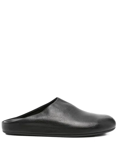 Officine Creative Slip-on Leather Mules In Black