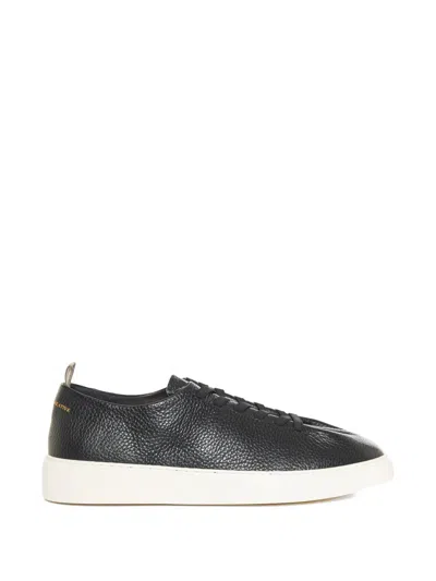 Officine Creative Slouch 001 Lace-up Sneakers In Black