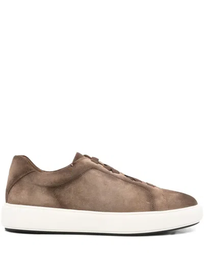 Officine Creative Slouch 001 Sneakers In Brown