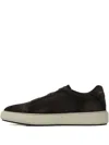 Officine Creative Slouch Suede Low-top Sneakers In Brown