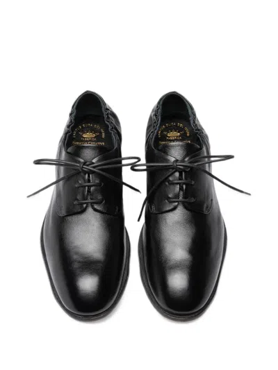 Officine Creative Solitude Leather Derby Shoes In Multi